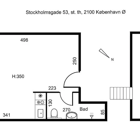 Apartamento Charming In Copenhague